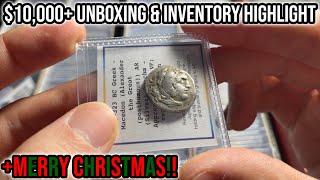 $10,000+ Coin Unboxing & Inventory Highlight - Ancient/US/World Collector Sale 12/26 @ 6pm ET!! by Treasure Town 2,155 views 4 months ago 26 minutes