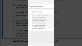 Essential Python Interview Questions for Modern Developers | CodeVisium #Python #Interview