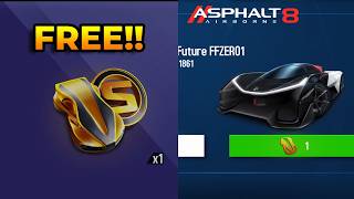 Unlocking The Faraday Future ffzero1 For FREE | Asphalt 8 Airborne