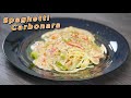 Kami try masak resepi che nom spaghetti carbonara yang lemak berkrim  icookasia