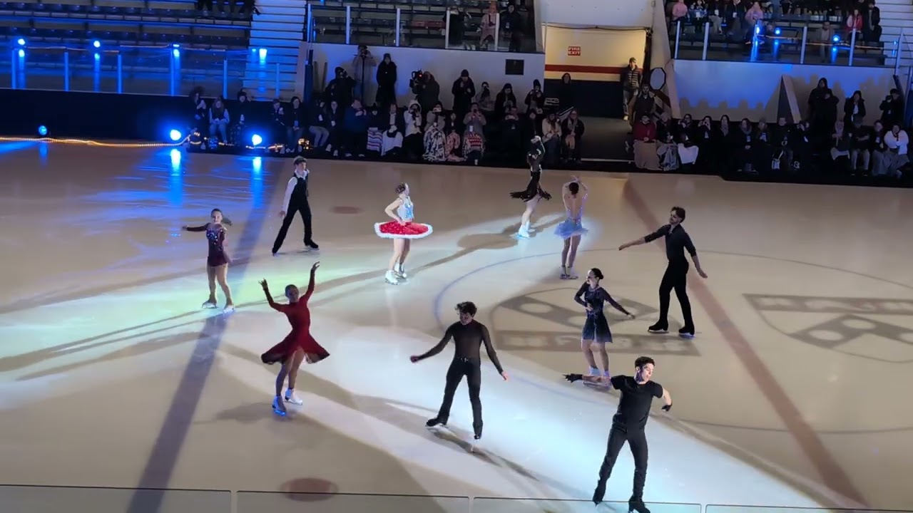 Gold on Ice Philly opening group with Jacob Sanchez and Brian Boitano reveal - I lived - 12.13.25