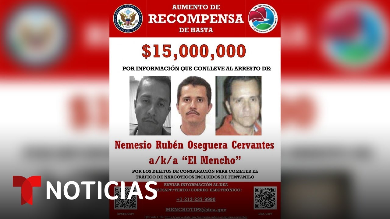 EE.UU. celebra la eliminación de 'El Mencho' en un operativo en el que colaboró | Noticias Telemundo