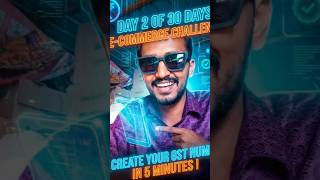 “GST Number in 5 Minutes 😳 | Day 2 – 30 Days E-Commerce Challenge (Telugu)”