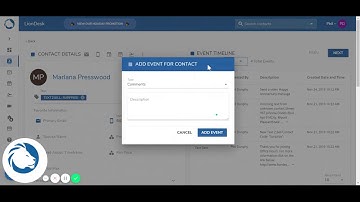 How to add comments inside your contacts profile