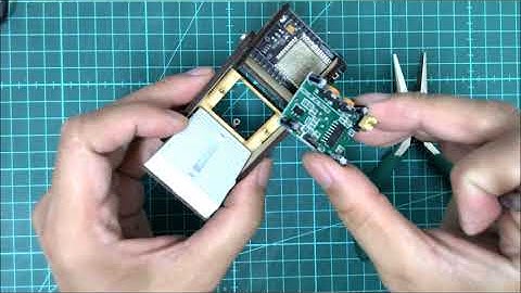 ESP32-CAM 支架組裝與接線4