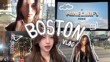 day in my life 🧸🖇️ | uni vlog at Boston University 🇺🇸 波士顿大学 | FIRST VIDEO