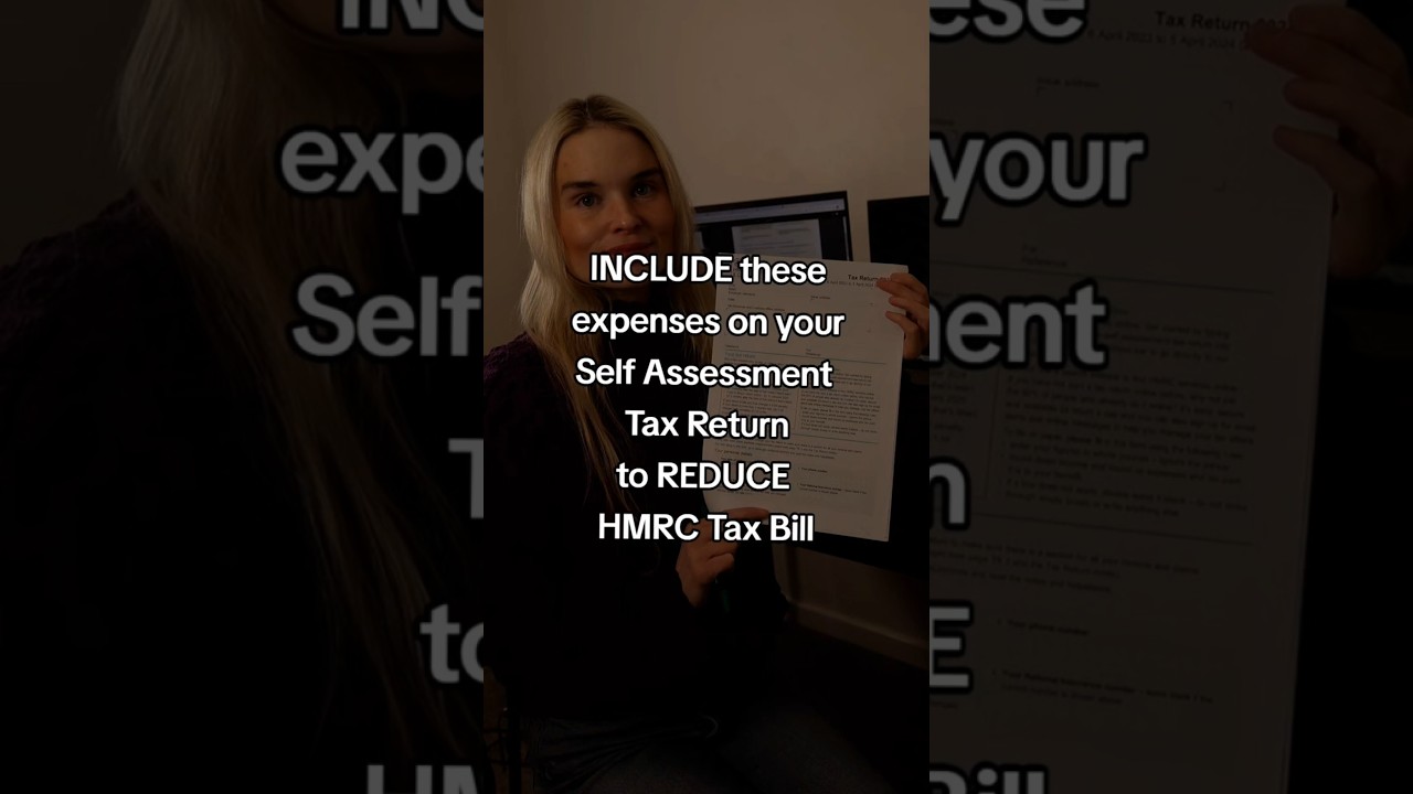 Allowable Expenses Self Assessment UK Tax Return - Include These Costs to Reduce Your HMRC Tax Bill