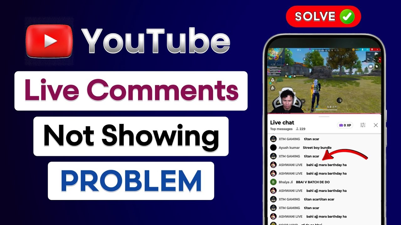 How To Fix YouTube Live Comments Not Showing | YouTube Live Chat Not Showing | Fix YouTube Live Chat