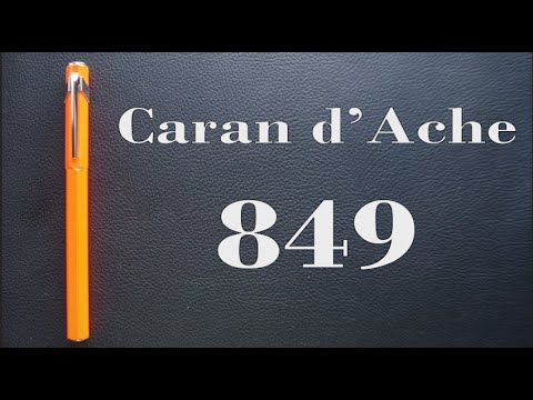Caran d'Ache 849 Review