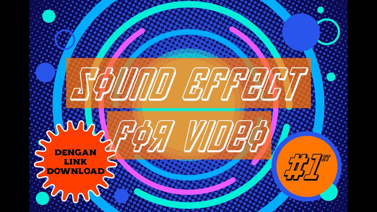60+ Sound Effect (Sound Efek) for Youtube with Green Screen #1(Dengan ...