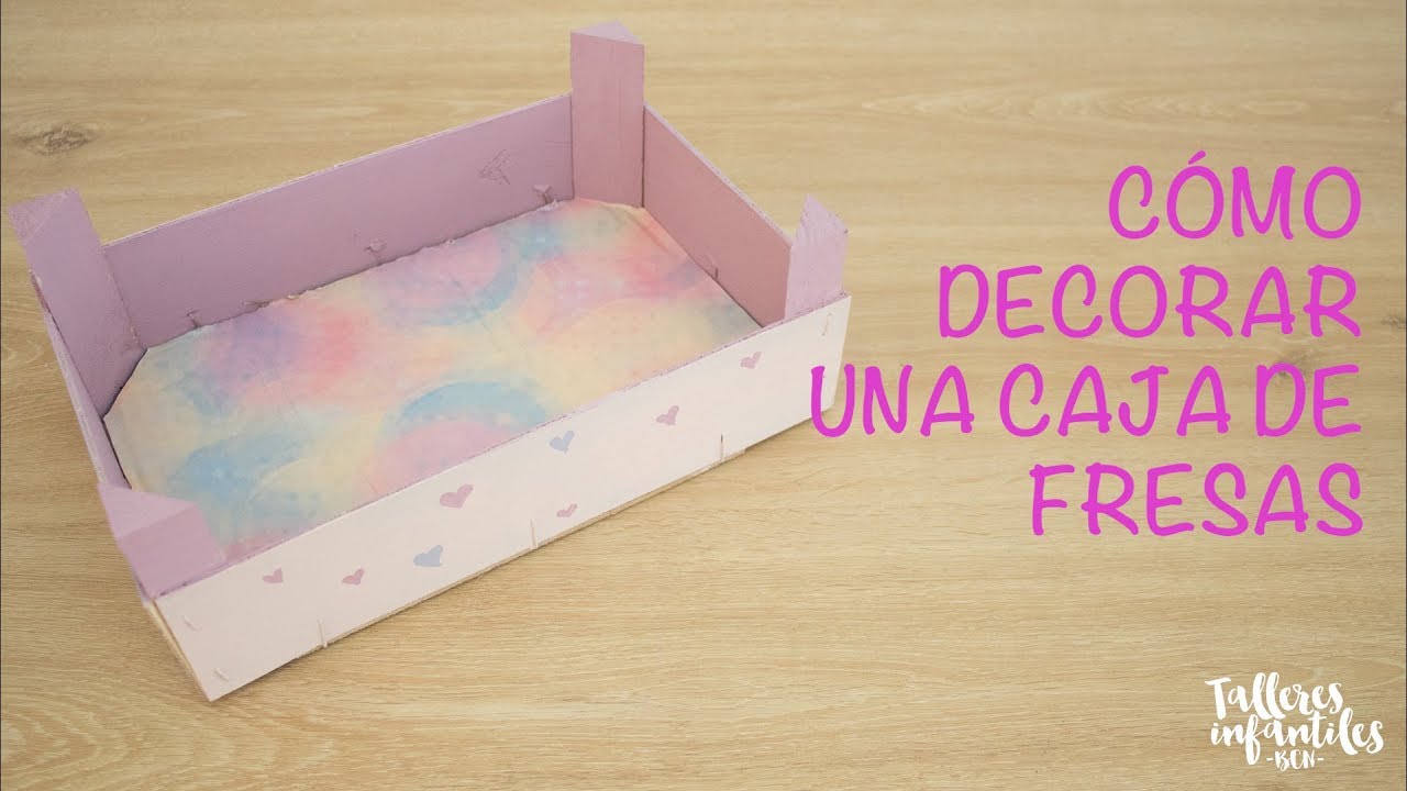 Resultado de imagen de cajas de fresas decoradas