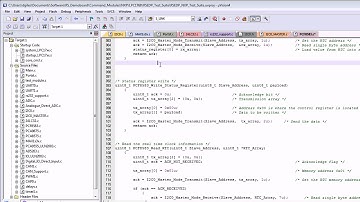 Keil MDK-ARM Training: uVision Source Code Editor Features