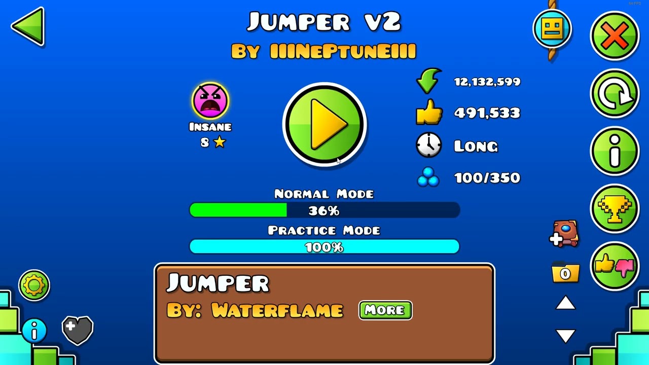 пройшов insane jumper v2