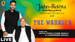 The Legendary Wadali's | Lakhwinder Wadali | Jashn-e-Rekhta | Wadali Brothers