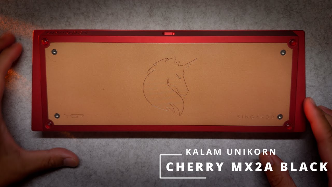 Kalam Unikorn | Soundtest | Cherry MX2A Black | Fantastic Clone SINGAKBD UNIKORN