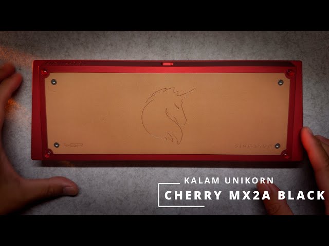 Kalam Unikorn | Soundtest | Cherry MX2A Black | Fantastic Clone