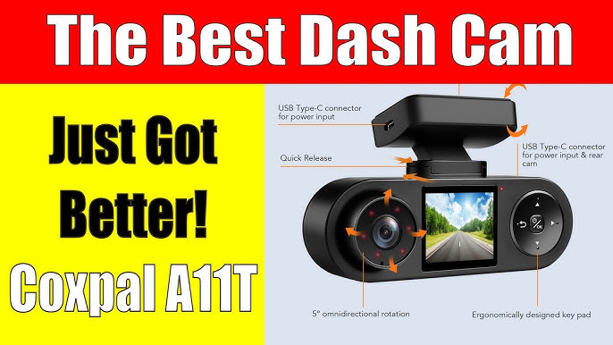 Newly Launched COXPAL A9D Dual Dash Cam, Page 9