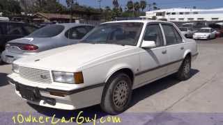 1 Owner Cadillac Cimarron First Start Up & Test Drive D'oro Nr Mint 38K Original Mi Classic 1 Owner Cadillac Cimarron First Start Up & Test Drive D'oro Nr Mint 38K Original Mi Classic