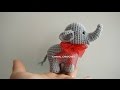 Elefante amigurumi tutorial