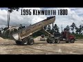 1995 kenworth t800 end dump