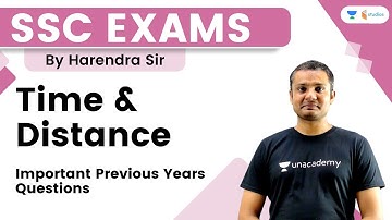 Time & Distance | Important Previous Years Questions | Harender Singh | Wifistudy Studios