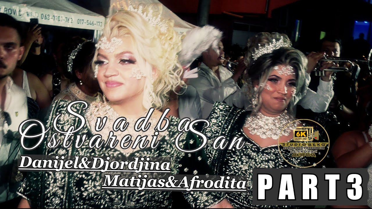 SVADBA OSTVARENI SAN DANIJEL&DJORDJINA MATIJAS&AFRODITA 15.07.2025 VR BANJA PART3 STUDIO BEKO 6K
