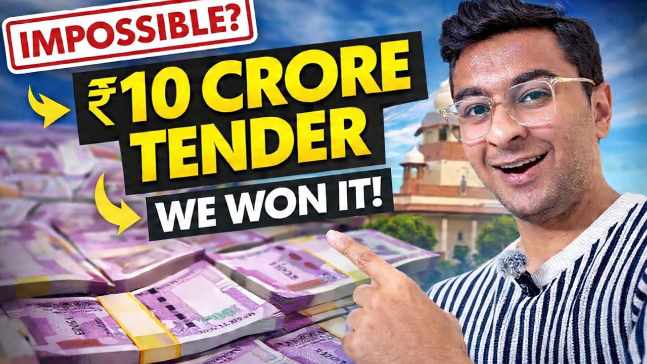 Our client WON ₹10 Crore Tender, Here’s how | TenderKart