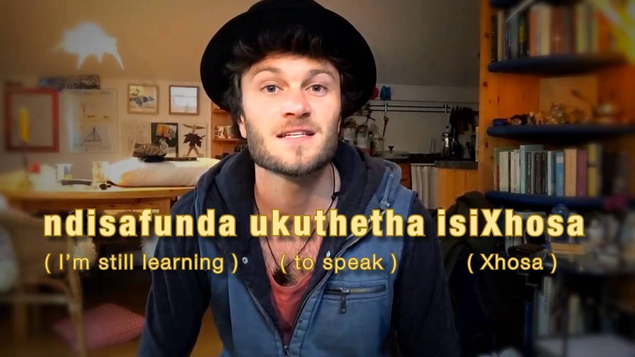 Xhosa Video Lesson 03 PART 2:  Learning the 
