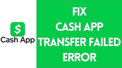 How to Fix Cash App Transfer Failed Error (2022) | Cash App Transfer Failed