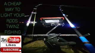 How to light your rod tips if u dont like tip lights 🎣🎣