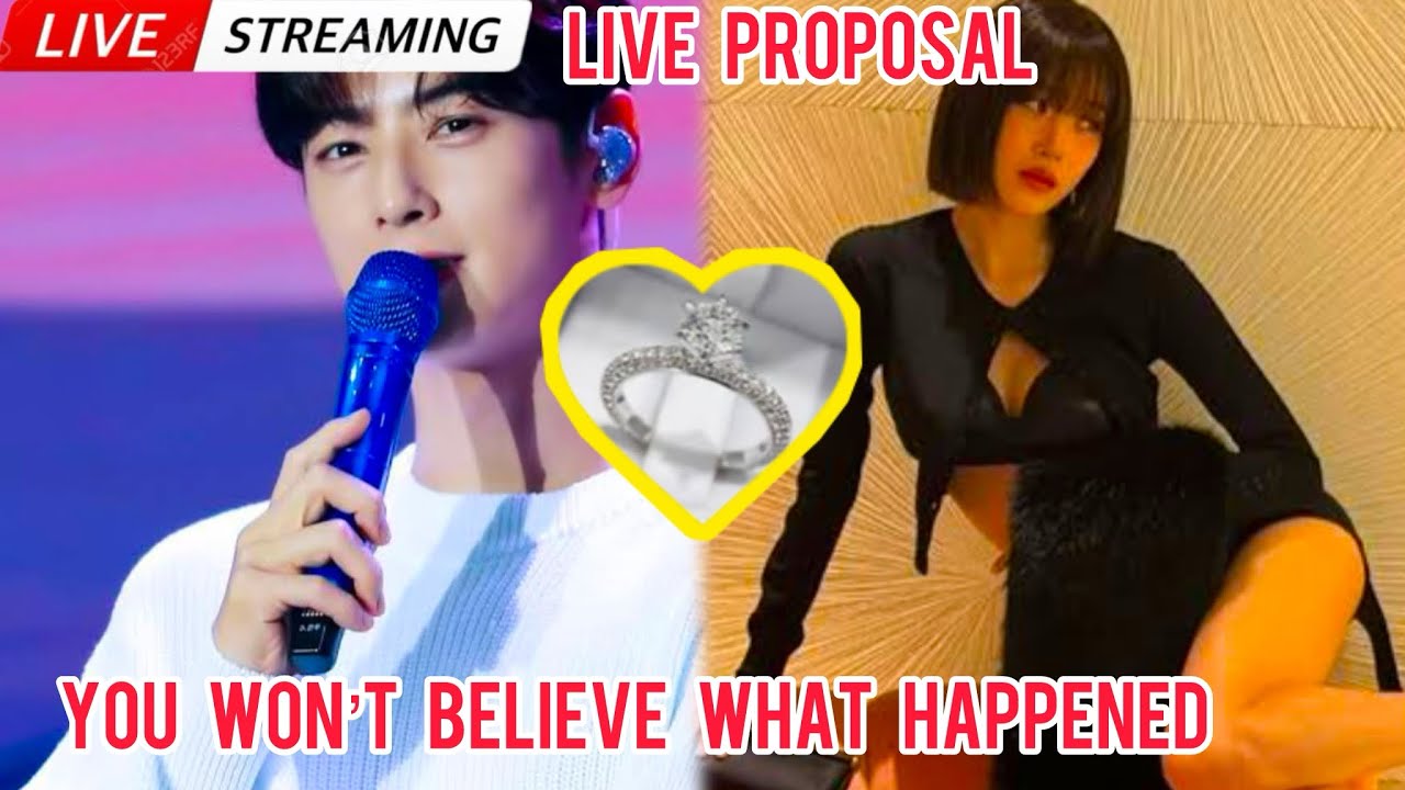 Cha Eun Woo SHOCKS Fans by Proposing to Ga Young LIVE You Won't