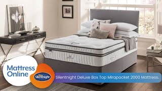 Silentnight Deluxe Box Top Mirapocket 2000 Limited Edition Mattress