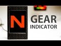 Make a gear indicator sim racing dash  diy