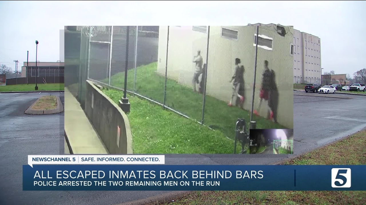 All three inmates captured after escape from the Sumner County Jail ...