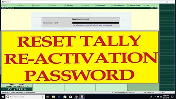 Tally ERP 9 Reset Tally.net password || Change Easily Password Using Register Gmail ID