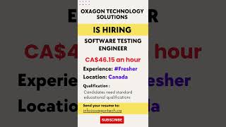 Get QA Analyst Job in Canada