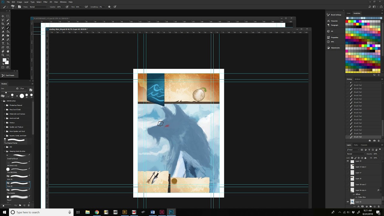 The Ancient World (2nd Edition) Time Lapse Painting 2