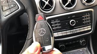 Mercedes-Benz GLA - How to start the car