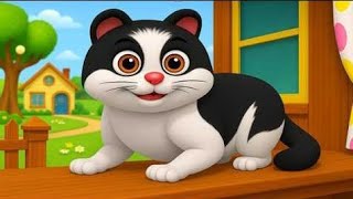 Meow Meow Billi Karti Hindi Rhyme For Kids मयऊ मयऊ Balgeet In Hindi