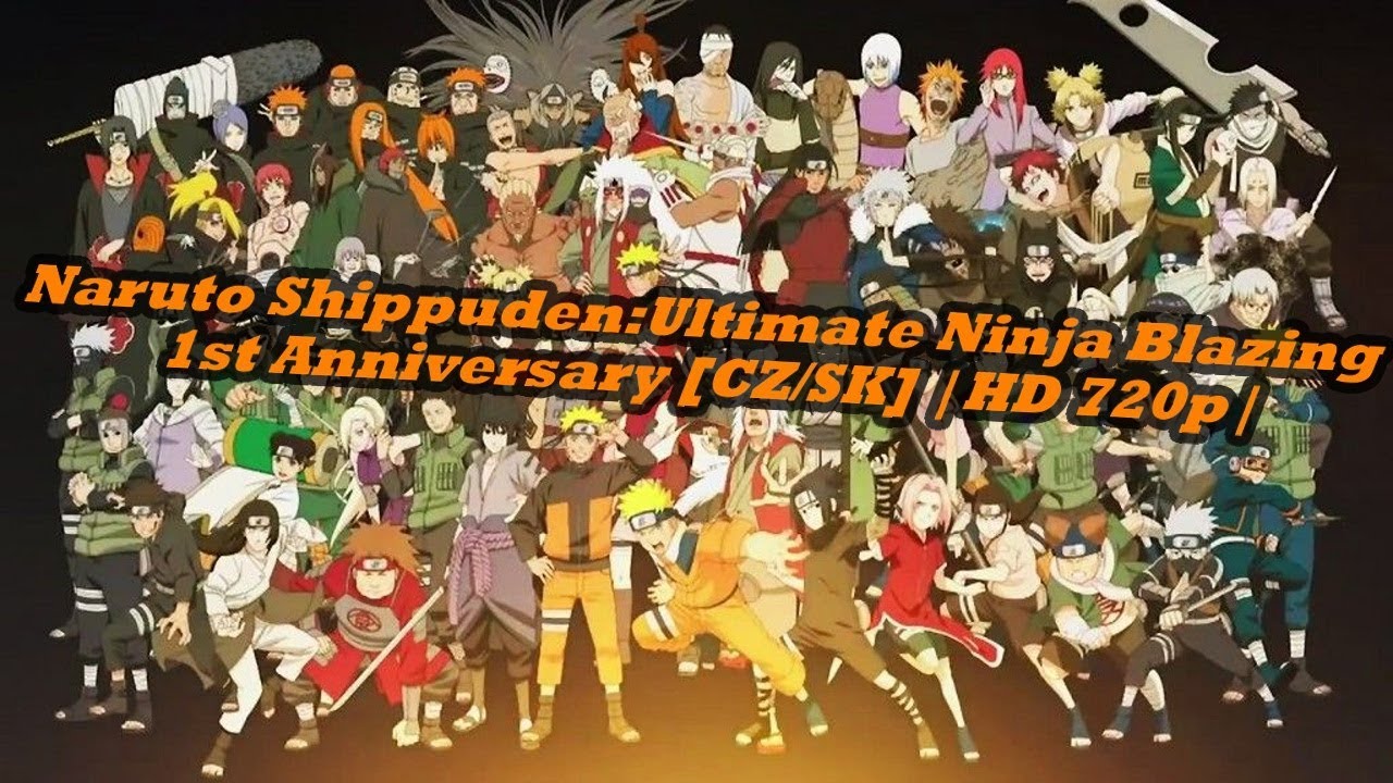 Naruto Shippuden:Ultimate Ninja Blazing 1st Anniversary [CZ/SK] |HD 720p|