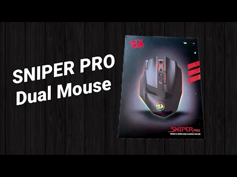 Unboxing Redragon M801-P Sniper Pro RGB Wired/ Wireless Gaming Mouse