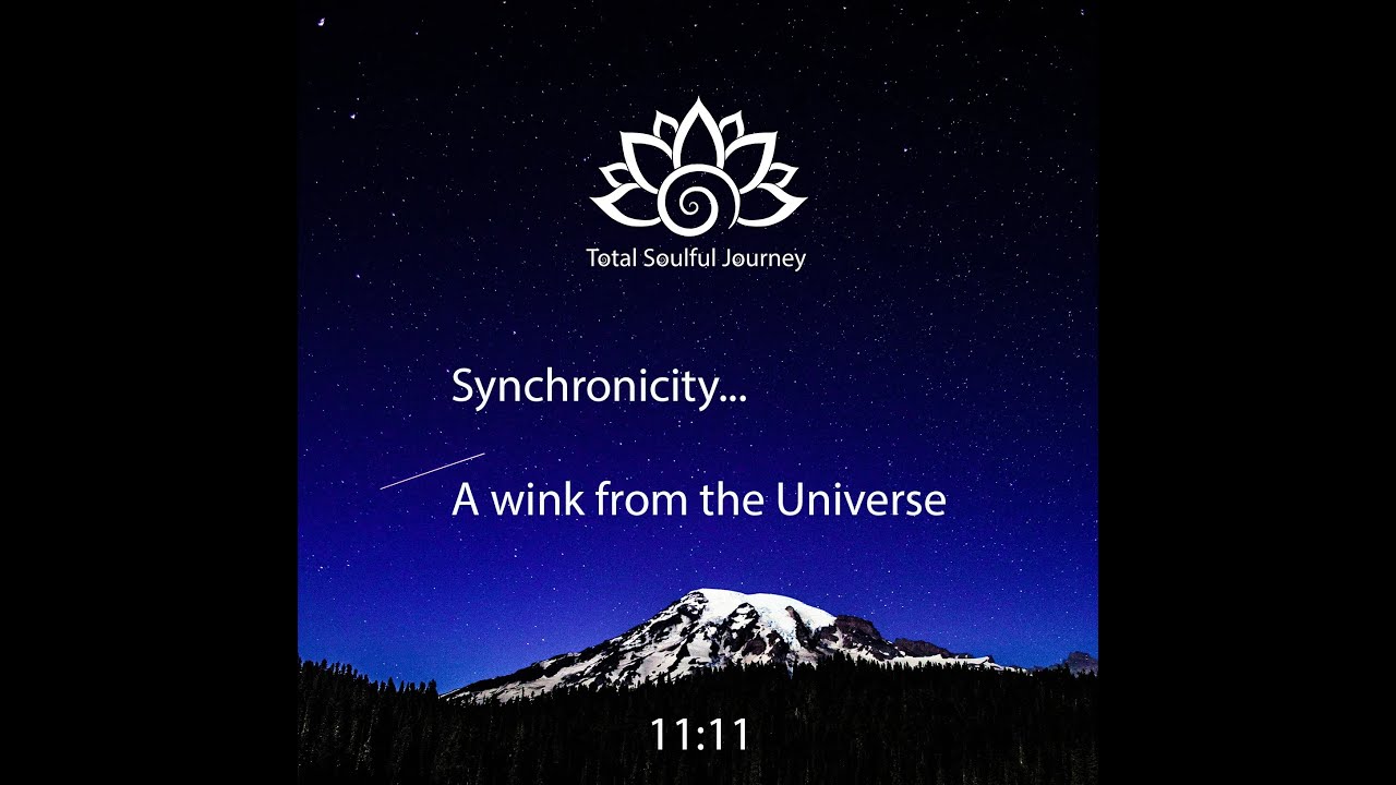 Synchronicity : A wink from the Universe