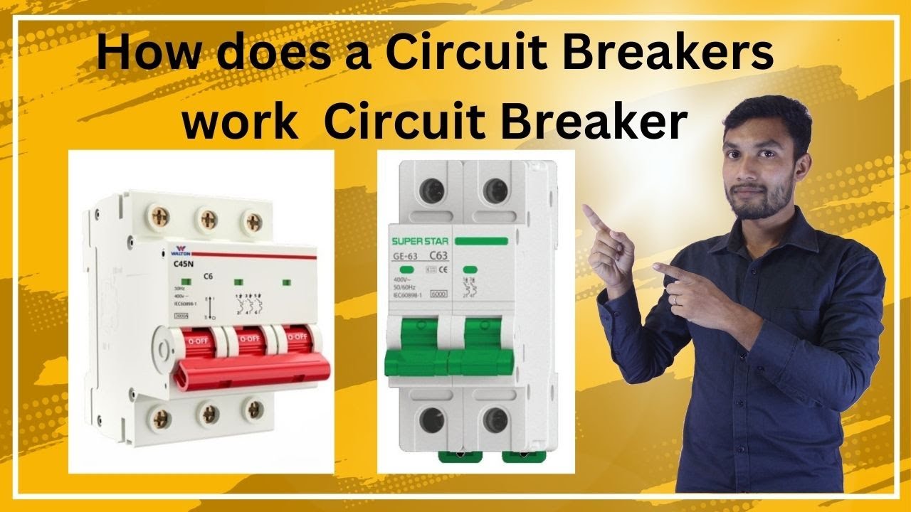 How does a Circuit Breakers work Circuit Breaker MCB YouTube