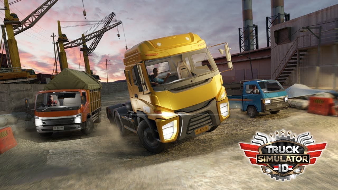 Aku coba  jadi supir truk di Truck Simulator Indonesia Truksid #1