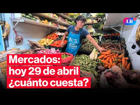 🔴¿CUÁNTO CUESTA? Precios en MERCADOS: pollo, papa y otros HOY 29 de abril Perú | #EnVivoLR