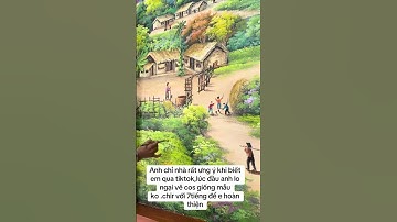 Đắp vẽ tranh miền Bắc xin liên hệ 0988603691 #tranhtuong3d #art #tranh3d #painting