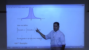 2414 6.6 Improper Integrals Type II part 1
