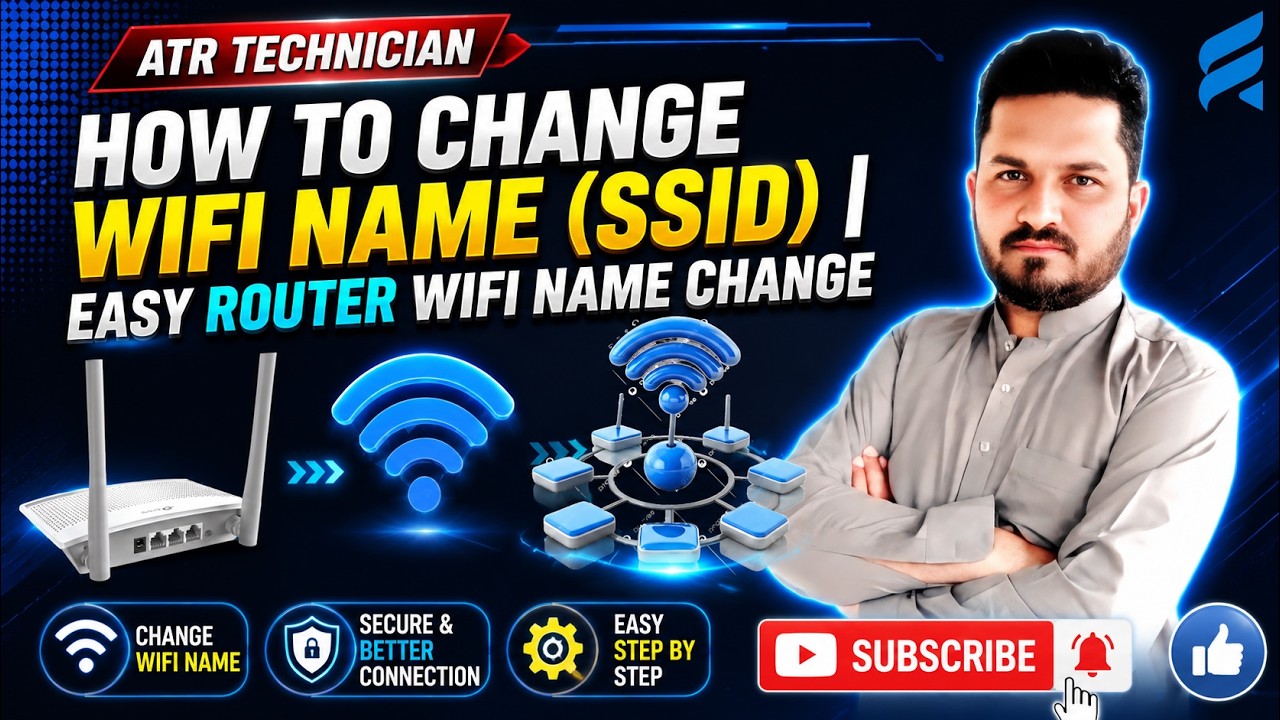 How to Change Wi-Fi Name & Password on TP-Link Router | Step by Step ...