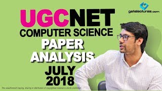 UGC NET 2018 Computer Science and Applications Paper Analysis