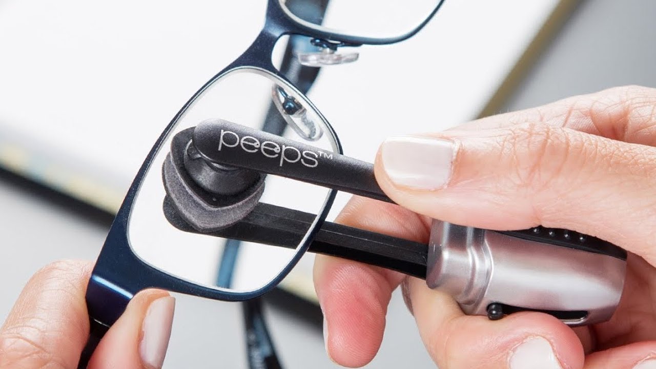 Peeps Eye Glass Cleaner Spectacle Lens Cleaning Solution How to Clean at Home Spray